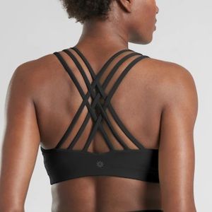 blue athleta bra